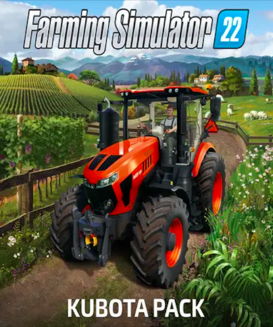 Farming Simulator 22 - Kubota Pack (DLC) (Steam) Game Cover
