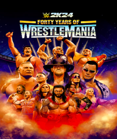 WWE 2K24 (40 Years of Wrestlemania Edition) (Steam) Game Cover