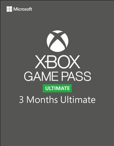 XBOX Game Pass Ultimate 3 Month Game Cover
