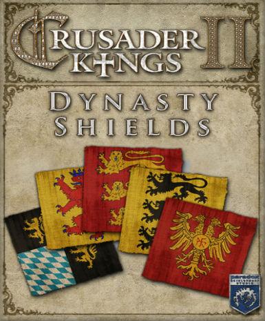 Crusader Kings II - Dynasty Shield Pack (DLC) Game Cover