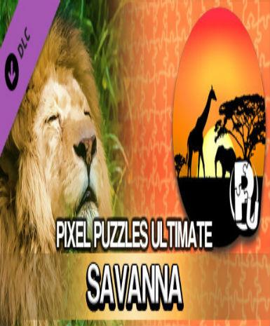 Pixel Puzzles Ultimat - Puzzle Pack: Savanna (DLC) Game Cover