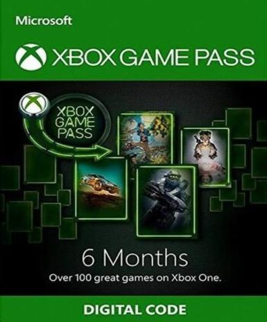 XBOX Game Pass 6 Months (EU) Game Cover