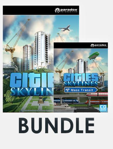 Cities: Skylines Bundle 2 (Incl. Cities: Skylines + Cities: Skylines - Mass Transit DLC) Game Cover