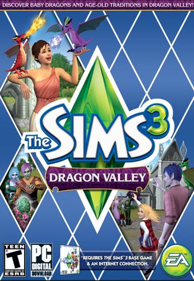 The Sims 3: Dragon Valley Game Cover