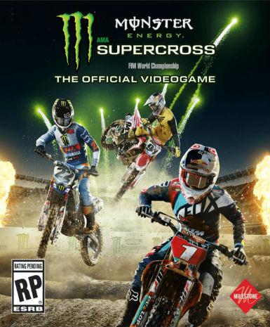 Monster Energy Supercross: The Official Videogame Game Cover