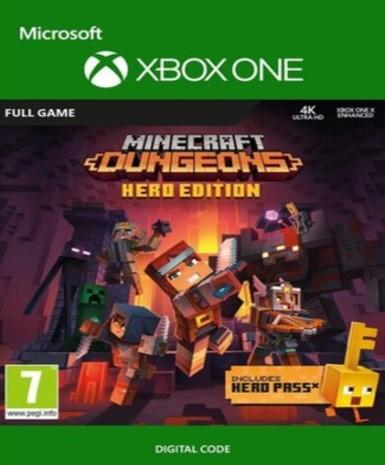 Minecraft: Dungeons (Hero Edition) (Xbox One) Game Cover