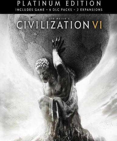 Sid Meier's Civilization VI (Platinum Edition) (Steam) (EU) Game Cover