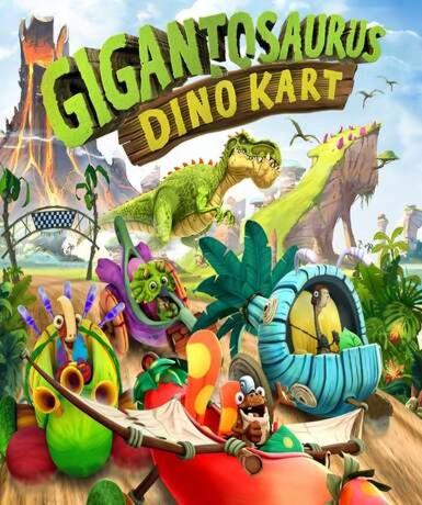 Gigantozaur: Dino Kart (Steam) Game Cover