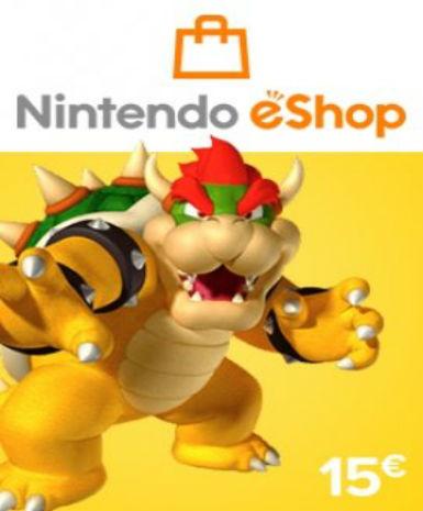 Nintendo Gift Card 15 EUR (EU) Game Cover