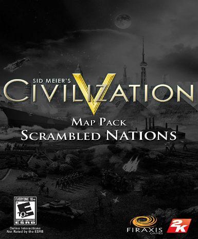 Sid Meier's Civilization V - Scrambled Nations Map Pack (DLC) (Steam) (EU) Game Cover