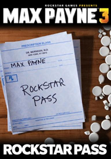 Max Payne 3 - Rockstar Pass Game Cover