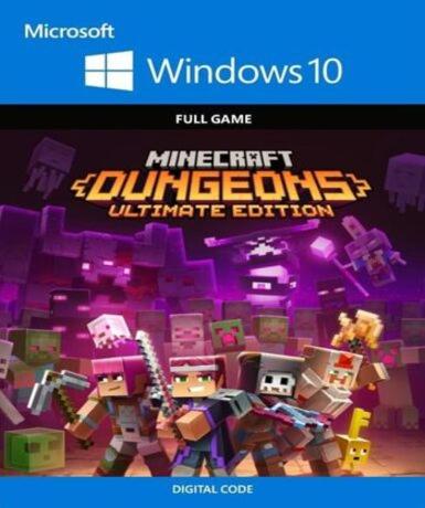 Minecraft Dungeons (Ultimate Edition) (PC/Xbox One) (EU) Game Cover