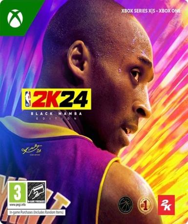 NBA 2K24 (Black Mamba Edition) (Xbox Series X|S and Xbox One) Game Cover
