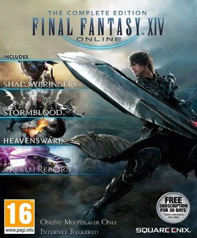 Final Fantasy XIV Complete Edition (Incl. Shadowbringers) Game Cover