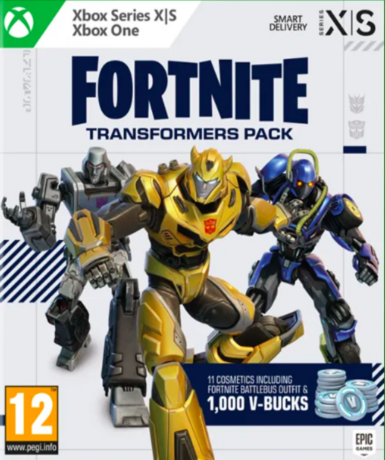 Fortnite - Transformers Pack + 1000 V-Bucks (Xbox Series X|S) Game Cover
