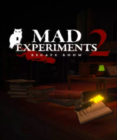 Mad Experiments 2: Escape Room (Steam) Game Cover
