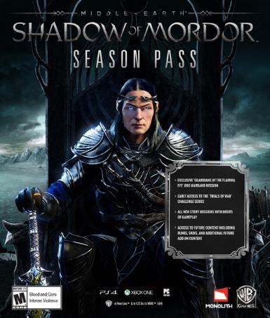 Middle-earth: Shadow of Mordor - Season Pass (DLC) Game Cover