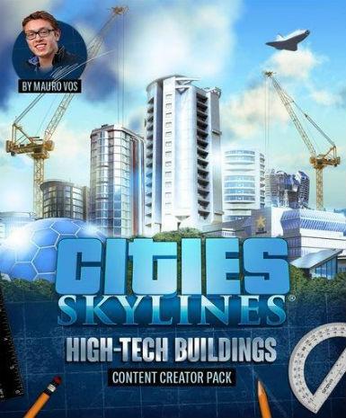 Cities: Skylines - High-Tech Buildings (DLC) Game Cover