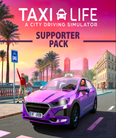 Taxi Life: A City Driving Simulator - Supporter Pack (DLC) Game Cover