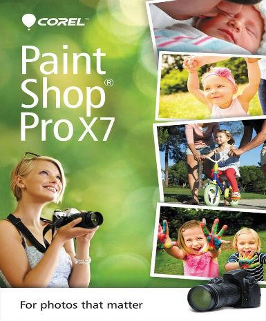 Corel PaintShop Pro x7 Game Cover