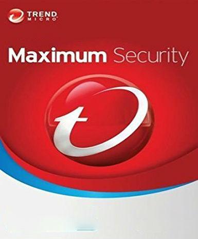Trend Micro Maximum Security 2016 1 Year 5 Pc Game Cover