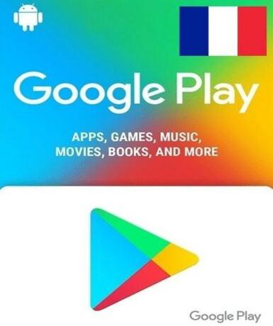Google Play Gift Card 50 EUR (France) Game Cover