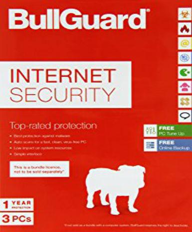BullGuard Internet Security 2017 3 PC 1 Year Game Cover