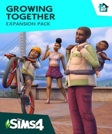 The Sims 4 : Growing Together - Expansion Pack (DLC) (Origin) Game Cover