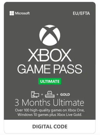 XBOX Game Pass Ultimate 3 Months (EU) Game Cover