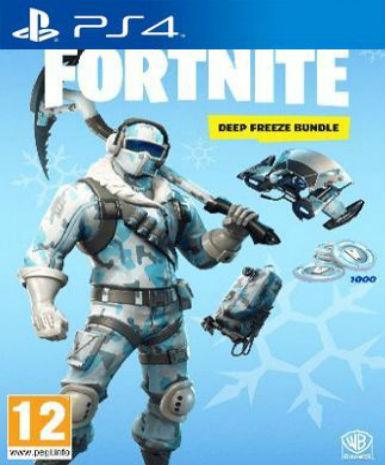 Fortnite: Deep Freeze Bundle EU (PS4) Game Cover