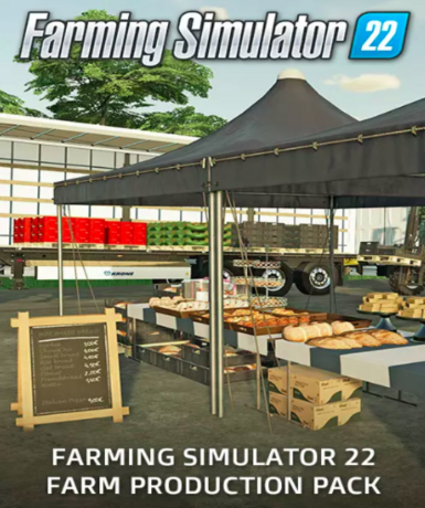Farming Simulator 22 - Farm Production Pack (DLC) (Steam) Game Cover
