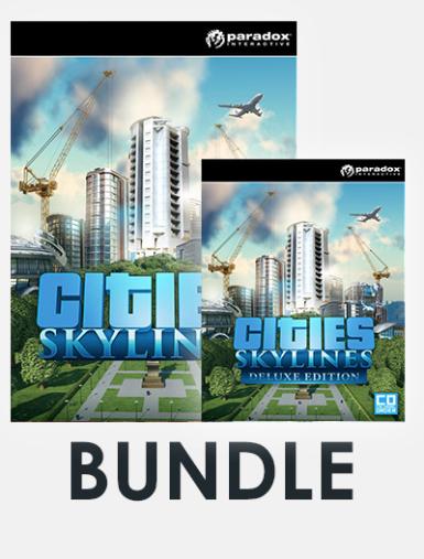 Cities: Skylines Bundle 1 (Incl. Cities: Skylines + Cities: Skylines Digital Deluxe Edition) Game Cover