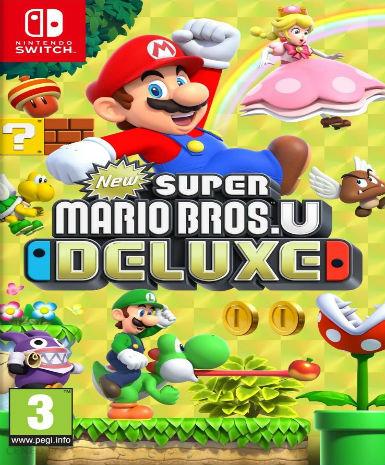New Super Mario Bros. U Deluxe (EU) Game Cover