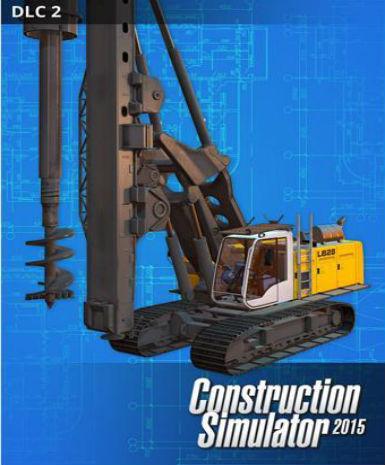 Construction Simulator 2015: Liebherr LB 28 DLC Game Cover