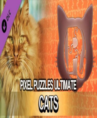 Pixel Puzzles Ultimat - Puzzle Pack: Cats (DLC) Game Cover