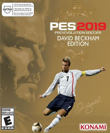 Pro Evolution Soccer 2019 (David Beckham Edition) Game Cover