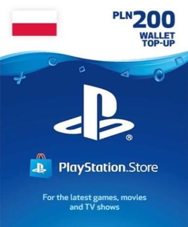 Playstation Network Card (PSN) 200 PLN (Poland) Game Cover