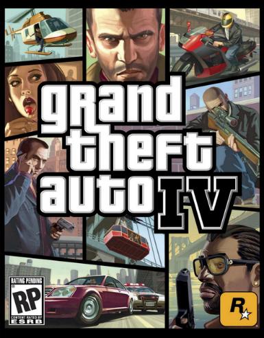 Grand Theft Auto IV GTA Game Cover