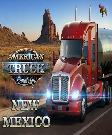 American Truck Simulator: New Mexico Game Cover