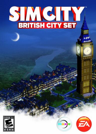 SimCity - British City (DLC) Game Cover