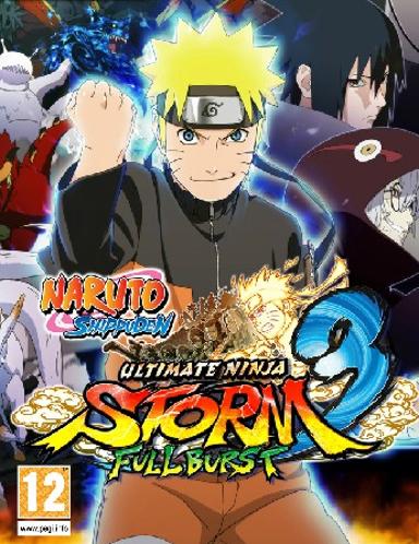 Naruto Shippuden: Ultimate Ninja Storm 3 Full Burst Game Cover