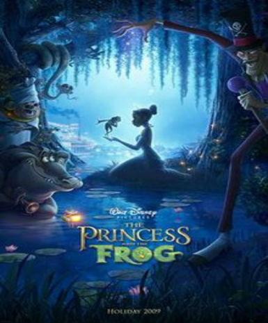 Disney The Princess and The Frog (EU) Game Cover