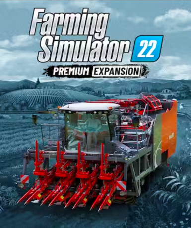 Farming Simulator 22 (Premium Expansion) (DLC) (Steam) Game Cover