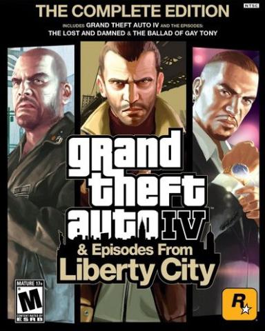 Grand Theft Auto IV GTA (Complete Edition) Game Cover