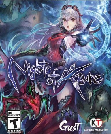 Nights of Azure Game Cover