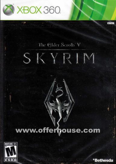 The Elder Scrolls V: Skyrim (Xbox 360) Game Cover