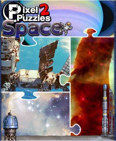 Pixel Puzzles 2: Space Game Cover