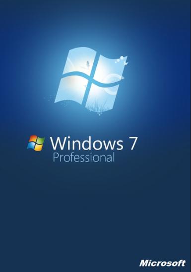 Windows 7 Professional OEM Game Cover
