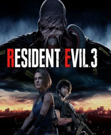 Resident Evil 3 Remake Game Cover