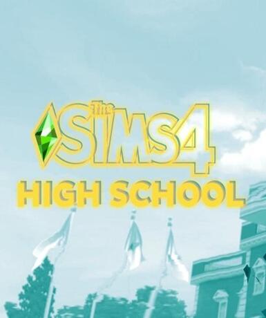 The Sims 4: High School Game Cover